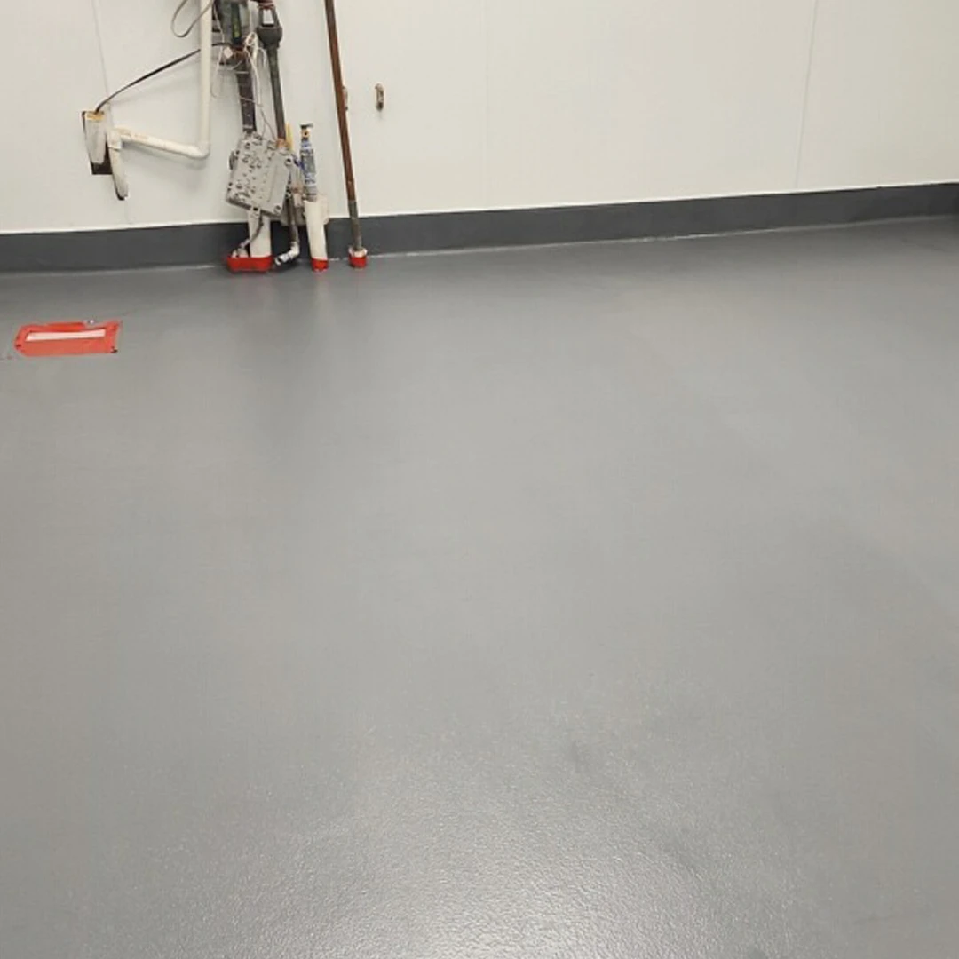 Commercial Basement Epoxy Flooring by Good Boy Coatings