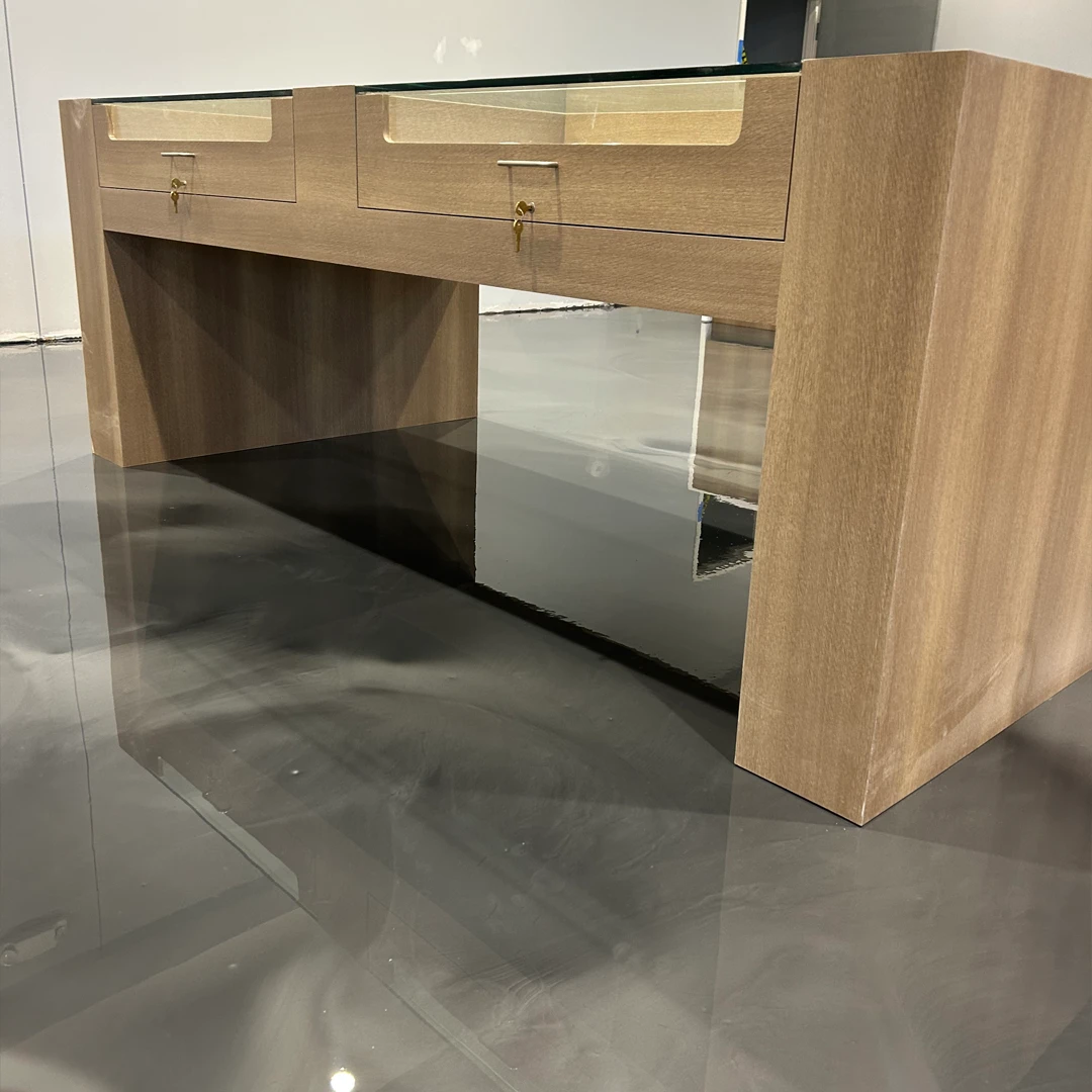 Commercial Metallic Marble Flooring