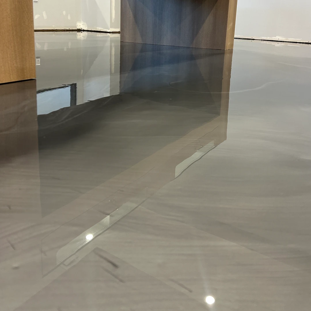 Commercial Metallic Marble Flooring